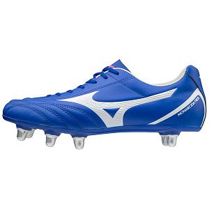 Botas De Rugby Mizuno Monarcida Neo Rugby Si Mujer Blancos/Azules | Mexico-264395